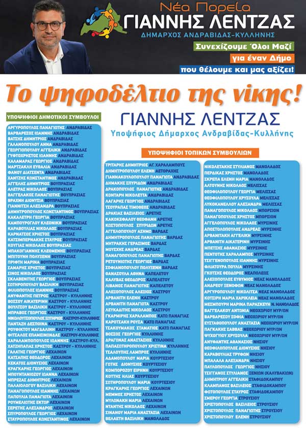 ΜΑΚΕΤΑ ΥΠΟΨΗΦΙΩΝ 25 Χ 35