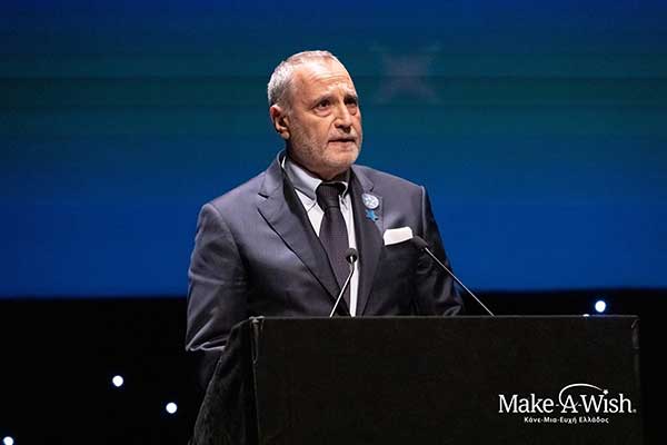 Βραδιά του Ευχαριστώ 2023 Luciano Manzo CEO Make A Wish International