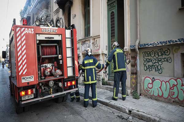 Τραγωδία στην Κυψέλη: Νεκρός ηλικιωμένος από πυρκαγιά σε μονοκατοικία