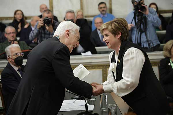 η πρόεδρος Λ.τ.Ε. Πύργου Αικ