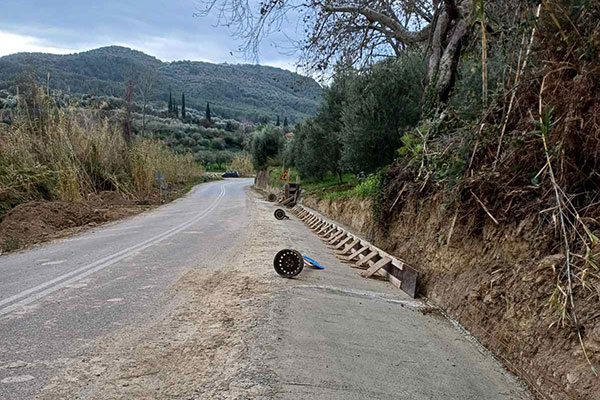 Π.Ε. ΗΛΕΙΑΣ ΕΠΙΣΚΕΨΗ Ν. ΚΟΡΟΒΕΣΗ ΣΕ ΕΡΓΑΣΙΕΣ ΕΠΑΡΧΙΑΚΟΥ ΔΙΚΤΥΟΥ 5